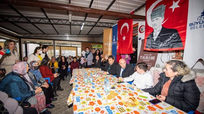 Başkan Soyer: Üreticinin vazgeçmesi memleketin çökmesi demek