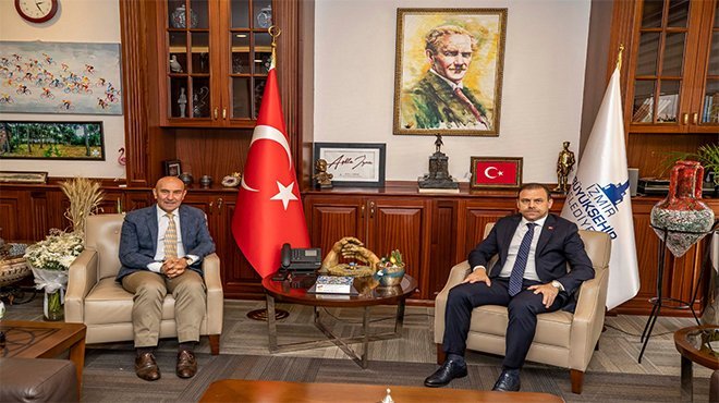 Başkan Soyer ve TMSF Başkanı Gülal, İzmir için buluştu 