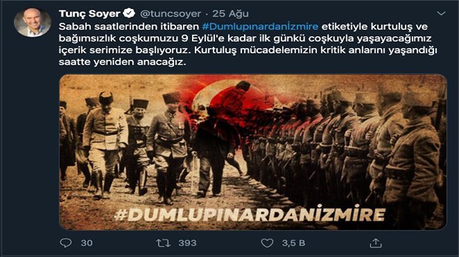 Başkan Soyer zaferin kronolojisini aktarıyor