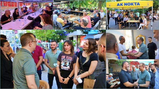 BAŞKAN SÜREKLİ’DEN BORNOVA’DA YOĞUN PROGRAM