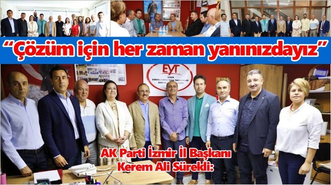 Başkan Sürekli’den oda ve derneklere gönül seferberliği ziyareti