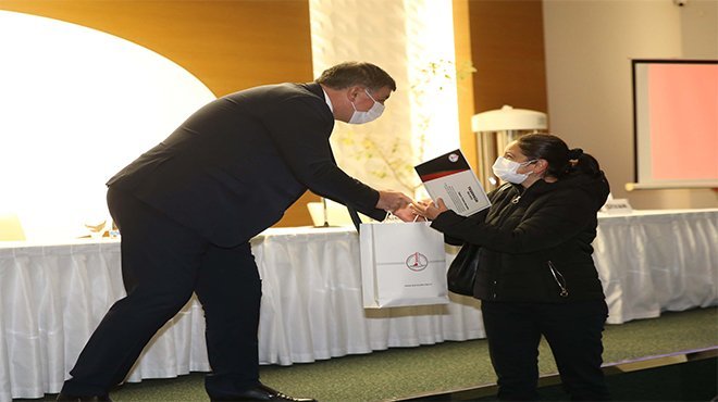 Başkan Tugay’dan hasar tespiti görevlilerine teşekkür töreni