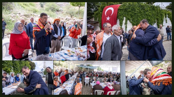 BAŞKAN TUGAY'DAN KAYADİBİ KÖYLÜLERİNE HIDIRELLEZ SÜRPRİZİ