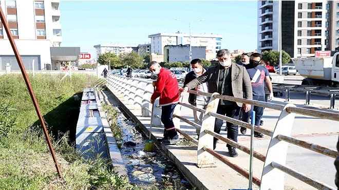 Başkan Tugay’dan Örnekköy turu 