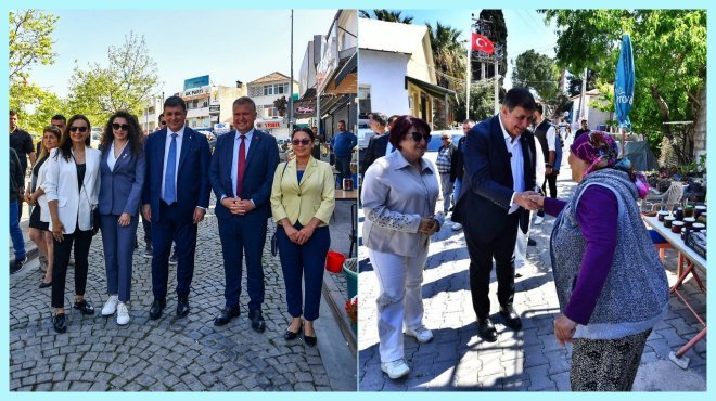 BAŞKAN TUGAY YURTTAŞLARLA BAYRAMLAŞMA TURUNDA…