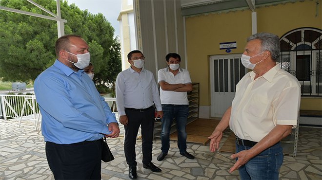 Başkan Utku Gümrükçü’den ibadethanelere ziyaret