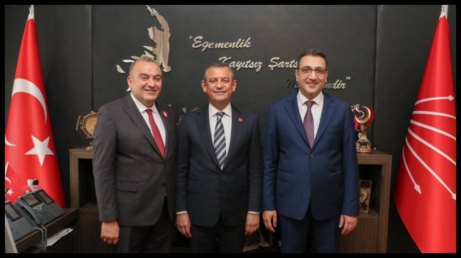 BAŞKAN YİĞİT'TEN GENEL BAŞKAN ÖZEL’E ZİYARET…