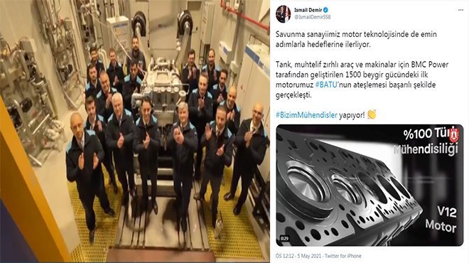 BATU'nun ateşlemesi başarılı şekilde gerçekleşti