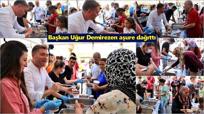 BAYINDIR BELEDİYESİ'NDEN VATANDAŞLARA AŞURE İKRAMI