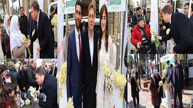 Bayındır Belediyesi Turan Nergisi Dağıttı