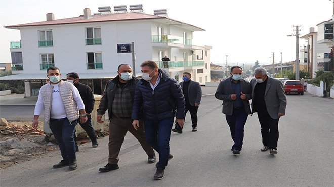 Bayındır’da Doğalgaz Çalışmaları Devam Ediyor