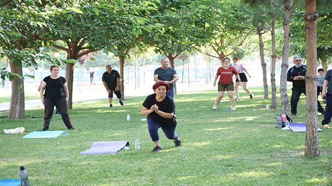 Bayraklı'da açık hava spor kursları başlıyor