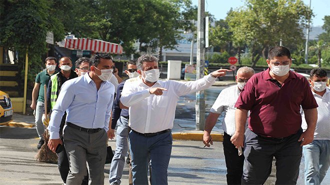 Bayraklı’da topyekün temizlik
