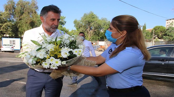Bayraklı'da Zabıta Haftası kutlandı
