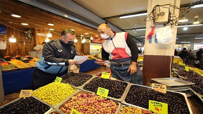 BAYRAKLI ZABITASINDAN PAZAR YERİ UYGULAMASI