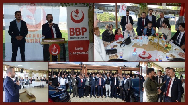 BBP İZMİR MİLLETVEKİLİ ADAYLARI PARTİLİLERLE BULUŞTU