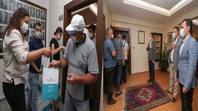 Bergama Belediyesi’nde Gönül Selamı ile Gönülden Bayramlaşma