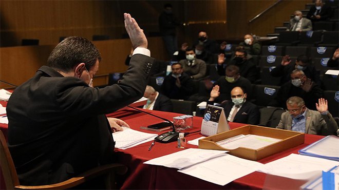 Bergama Belediyesi Nisan Ayı Meclis toplantısı yapıldı