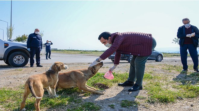 Bergama’da can dostlar unutmadı