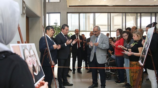 Bergama'da Engelliler Haftası'nda anlamlı sergi
