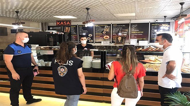 Bergama’da Koronavirüs denetimleri aralıksız sürüyor