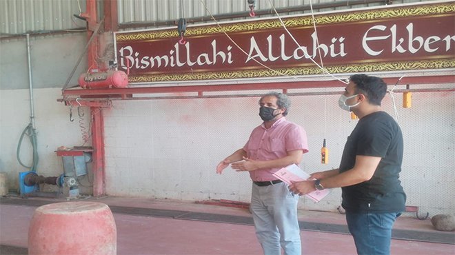 Bergama’da kurban kesim yerleri denetlendi  