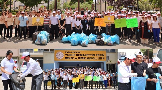 Bergama’da temizlik seferberliği