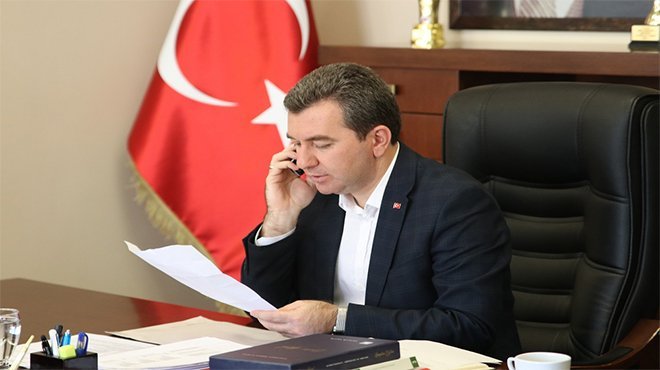 Bergama kırsal mahalle yollarında yağış sonrası bakım