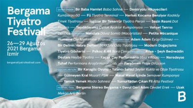 Bergama Tiyatro Festivali yarın başlıyor