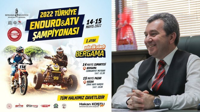 Bergama, Türkiye Enduro ve ATV Şampiyonası için gün sayıyor