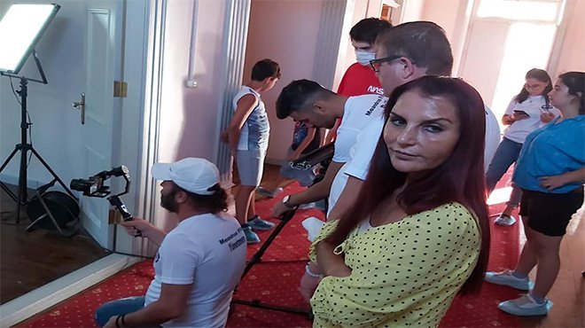 'Beyaz Bandanalı Çocuklar' filminin çekimleri Aydın'da tamamlandı