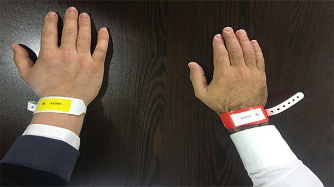 Bir  ilimizde korona virüs vakaları için bileklik takma uygulaması başlatıldı