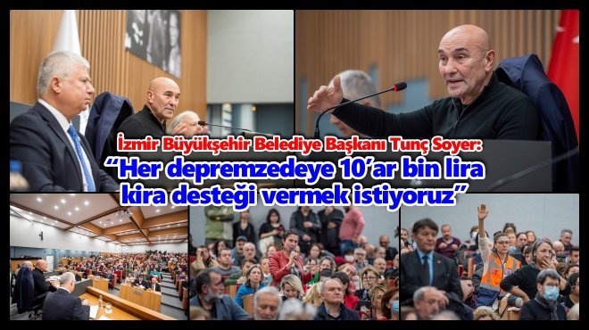 BAŞKAN SOYER 'BİR KİRA BİR YUVA' HEDEFİNİ AÇIKLADI...