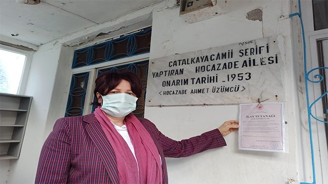 Bir yıkmayın çağrısı da Çatalkaya Camisi için!