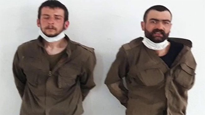 Biri Gri listede yer aranan İki terörist sağ olarak yakalandı
