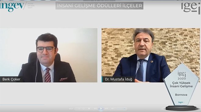 Bornova Belediyesi’ne İNGEV ‘den ödül