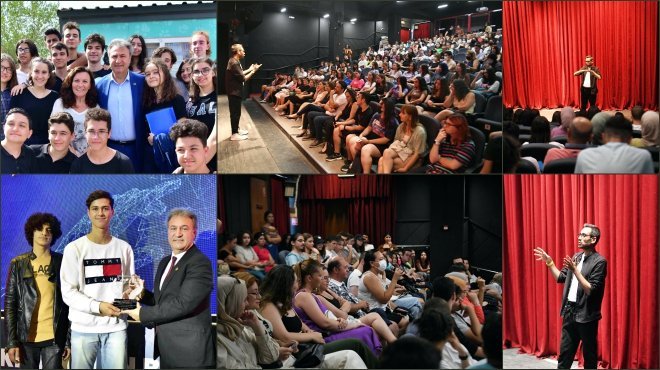 Bornova Belediyesi öğrencilerin yanında