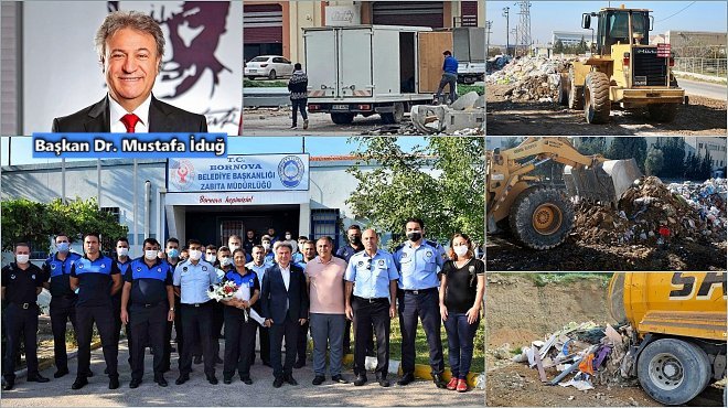 BORNOVA’DA ÇEVREYİ KİRLETENLERE SUÇÜSTÜ