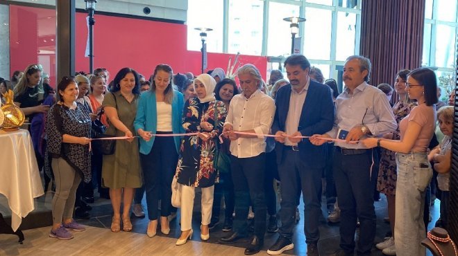 Bornova’da el emeği göz nuru ürünler sergisi