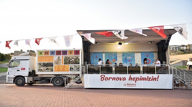 Bornova’da Etkinlik Tırı yola çıktı
