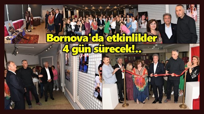 BORNOVA’DA HALK DANSLARI FESTİVALİ COŞKUSU BAŞLADI