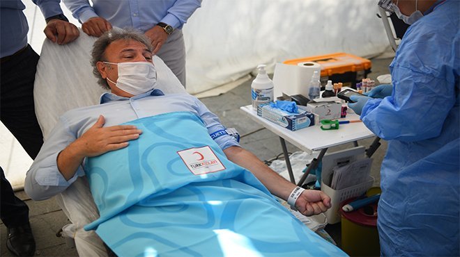 Bornova’da “Kan Dostluğu” 