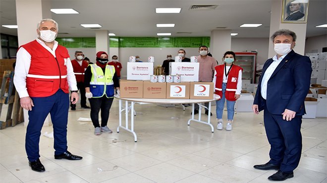  Bornova’da kurumlar arası dayanışma
