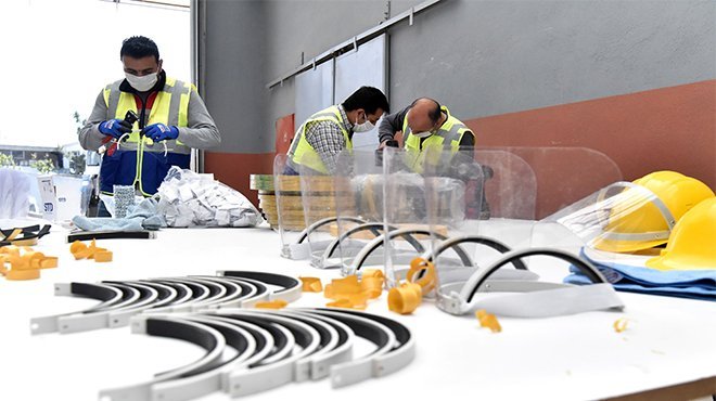 Bornova’da maskeden sonra siperlik üretimi de başladı