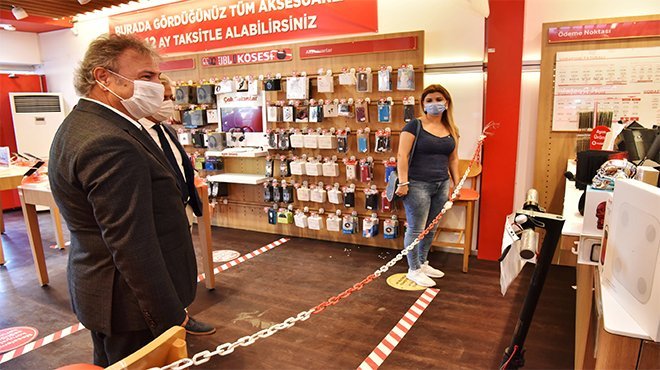 Bornova’da  sıkı denetim