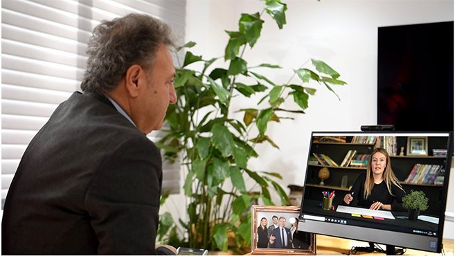 Bornova’da tüm öğrencilere uzaktan eğitim