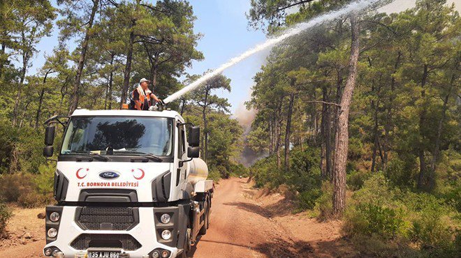 Bornova’dan Marmaris’e yardım eli