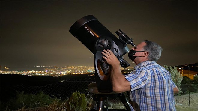 Bornova’dan uzayı fotoğrafladılar             