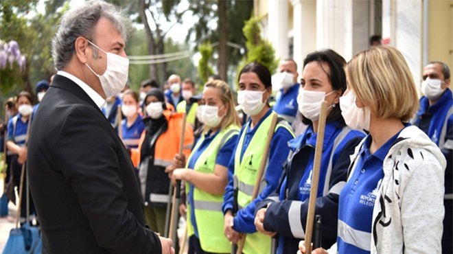 Bornova sokakları tertemiz
