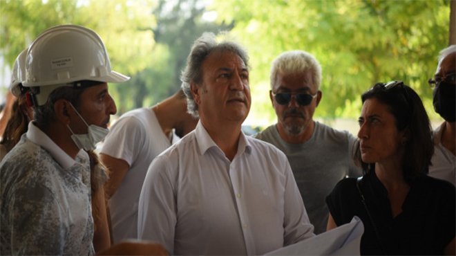 Bornova yeni havuzuna kavuşuyor